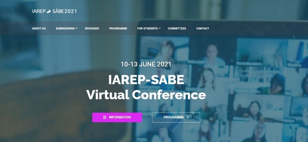 Конференция IAREP-SABE 2021 и Воркшоп для молодых исслeдователей Иллюстрация к новости: Конференция IAREP-SABE 2021 и Воркшоп для молодых исслeдователей